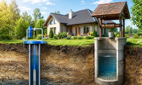 Автономное водоснабжение загородного дома Саратов: скважина или колодец